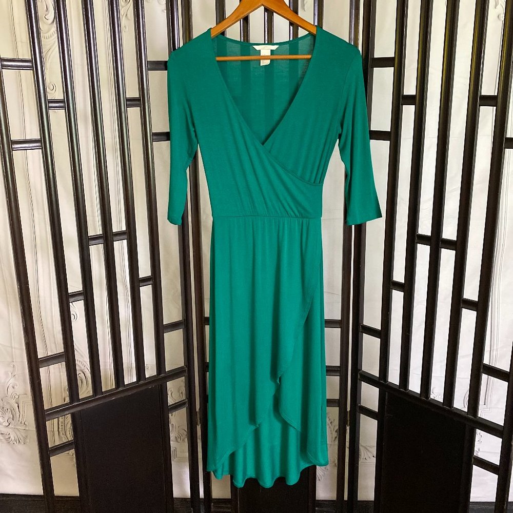 H&M Green Jersey Dress XS